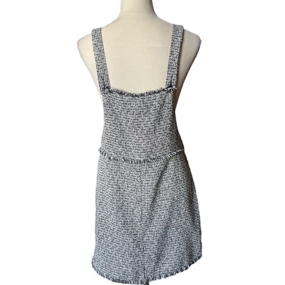 REVOLVE Black and Gray Tweed Dress - Picture 7 of 15